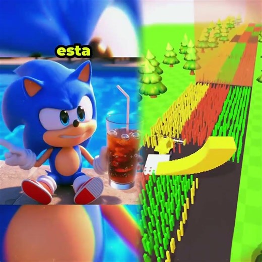 AMY ENGAÑA a SONIC 😱 #Sonic #Amy #engaño #cola #helado #caca #fyp #viral