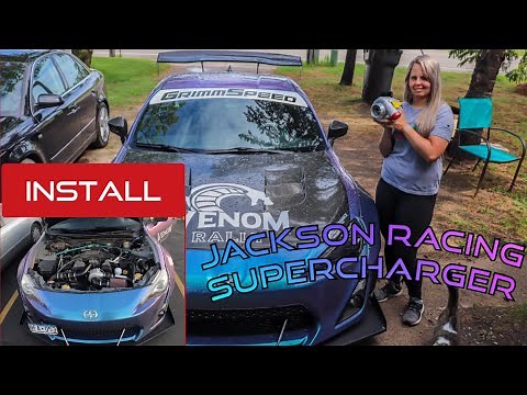 Complete installation of the Jackson Racing supercharger FRS - BRZ - GT86 Part 2