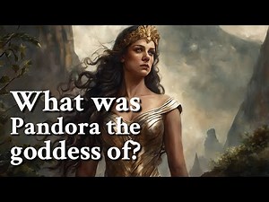 What was Pandora the goddess of? Greek Mythology Story