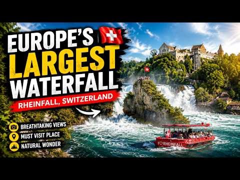 Europe's Largest Waterfall 🇪🇺 | Rhine Falls (Rheinfall) Switzerland | Travel Guide