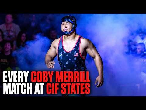 Every Coby Merrill Match At The 2026 CIF State Championships