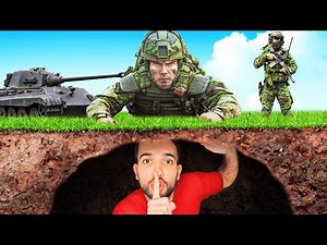 J'ai Fait un CACHE CACHE contre Des Militaires !