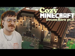 Julien builds his Dream Barn pt. 2 | Cozy Minecraft streams