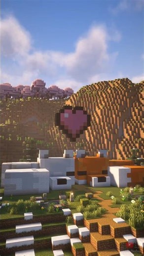 minecraft sleeping fox house build🦊#minecraft #minecraftshorts #minecraftbuilding #minecrafttutorial