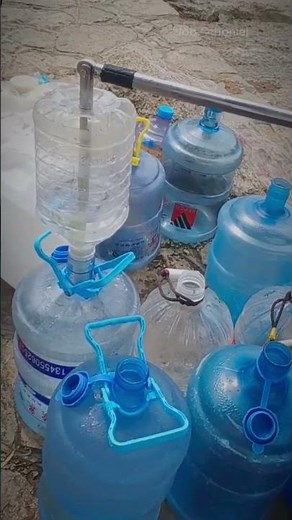 Discover the secret to filling water jugs easily