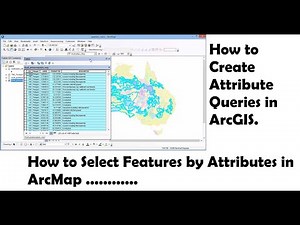 How to Create Attribute Query in ArcGIS | How to create an attribute in Arcgis?