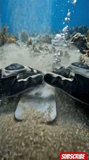 POV Underwater Treasure Hunt: Buried iPhone 13 Pro Found Beneath the Sand! 🌊📱