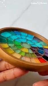 😍 How To Make DIY Colorful Stained-Glass Lids. Transform mason jar lids into stained-glass art using tissue paper and glue. Hang them in sunlight for a bright, colorful display. #StainedGlassDIY #KidsCrafts #ColorfulArt #CreativeDIY #WindowDecor ❤️ Full Recipe in C.O.M.M.E.N.T Enjoy ❤️ | Golden Era Recipes