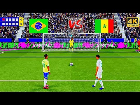 SENEGAL VS BRAZIL FULL PENALTY SHOOTOUT#ALGORITHM#AMERICAN#SOCCERGAME# GAMING