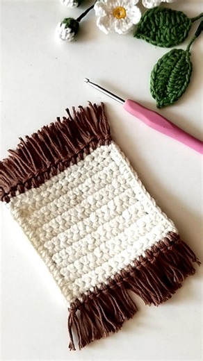 Crochet Coaster tutorial for Beginners #crochet #tutorial
