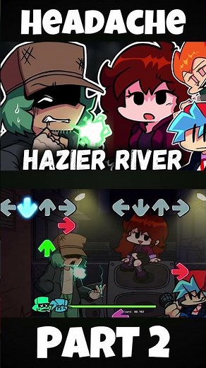 FNF - VS Garcello | HAZIER RIVER: Smoke 'Em Out Struggle [PART 2|Headache] (FNF MOD) #shorts
