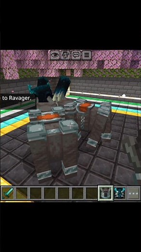 👹 WARDEN VS RAVAGER 🦏 – ULTIMATE BOSS FIGHT! 😱🔥|#minecraft #gaming #shorts |@PratikMgOfficial