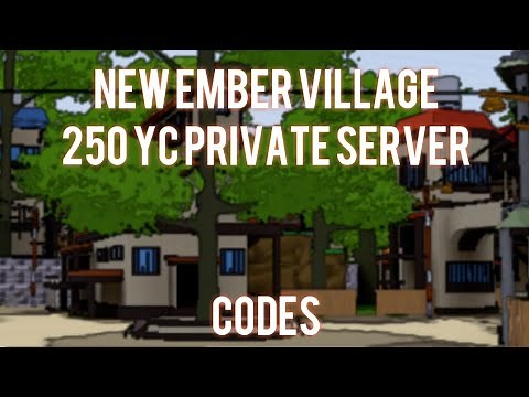 Shindo Life Ember 250 YC Private Server Codes [ROBLOX]