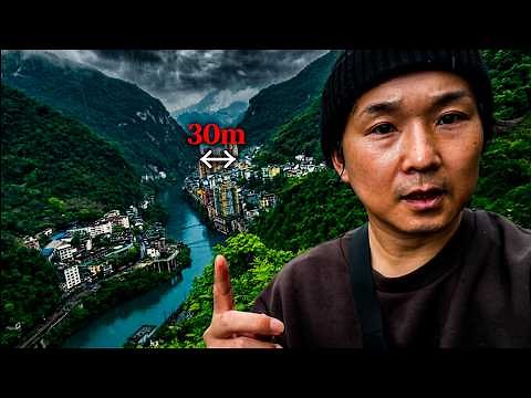 世界１せまい街 幅30メートルの街、中国・盐津（塩津）に住む人達の生活がなにそれ！？だった。