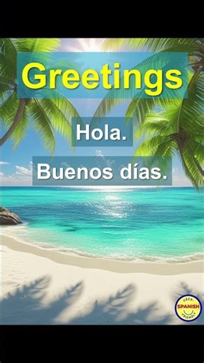 Learn Spanish Greetings (Spanish for Beginners) #SpanishForBeginners #LearnSpanish #EasySpanish