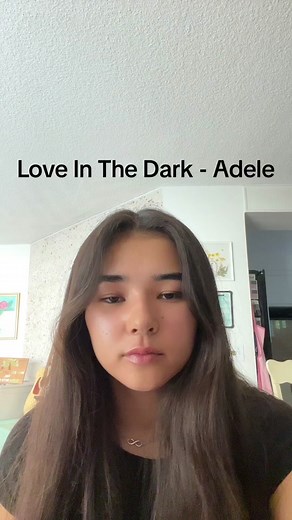Had lots of requests for this one🫡 #loveinthedark #adele #cover | love in the dark
