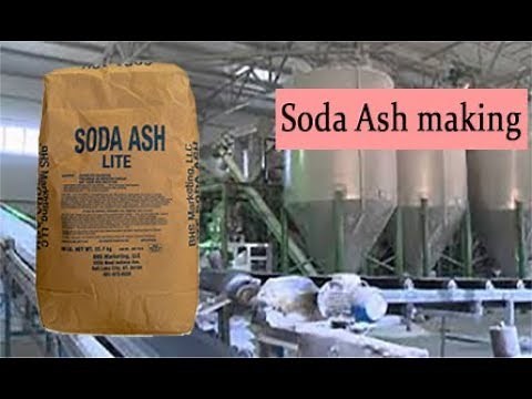 What is Soda ash | how to make soda ash | Soda Ash Making information| soda ash for detergent Powder