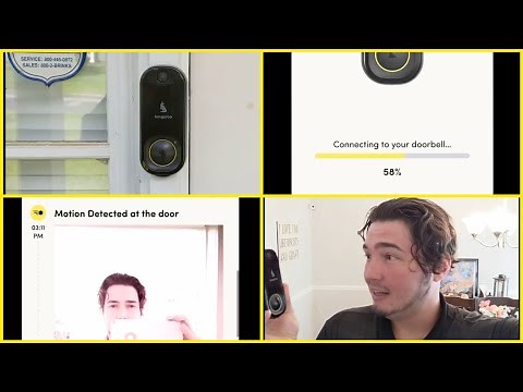 Kangaroo Photo Doorbell Setup & Install!