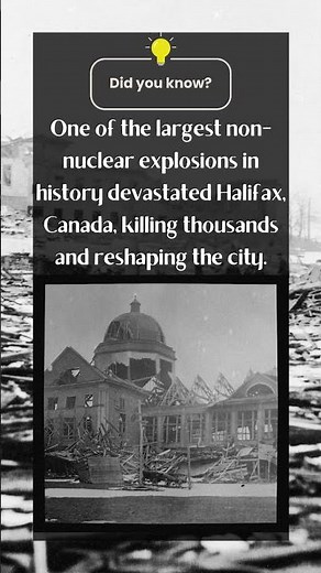 Anniversary of the Halifax Explosion (1917)