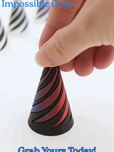 This shouldn’t be possible… but it is 🤯✨ The Twiddles Impossible Cone creates a mind-bending spiral illusion you can twist and spin in your hands. So satisfying. So mesmerising. So hard to put down. Desk toy? Stress reliever? Conversation starter? Yes to all three. Grab yours now 👉 www.twiddles.co.uk #FidgetTok #OpticalIllusion #Twiddles #DeskSetup #StressReliefToy #Satisfying #3DPrint #UKFinds #FocusTools