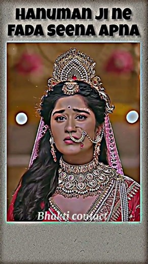 Hanuman ji 🙏 na apna shina pada #shorts
