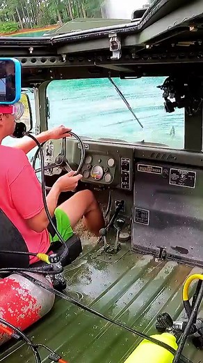 We drove under water | Free life