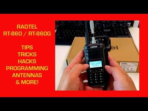 Radtel RT-860 / RT-860G Tips, Tricks, Programming, & More - #IJDM183
