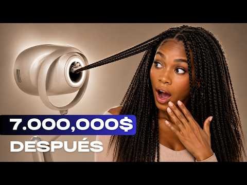 This is the robot that does box braids in less than 1 hour. It's called HALO BRAID
