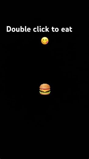 Double click to eat the burger # Riza n Ayisha # shorts# funny#
