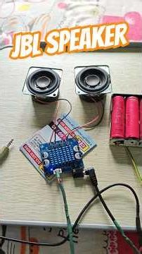 Diy Bluetooth Speaker with JBL Original Speakers #shorts #diy #bass #electrical #jblboombox #jblfest