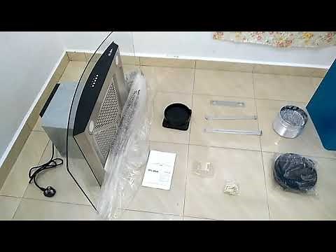 Elba Cooker hood installation