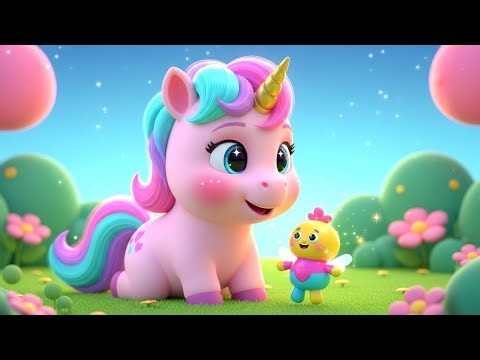 Magical Unicorn Finds a Toy That Comes Alive 🦄✨ | Kids Sing-Along Adventure