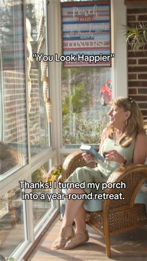 4K views · 22 reactions | From relaxing mornings to entertaining nights — see why a sunroom or addition can transform your life (and your home’s value). https://bit.ly/3VWc0VP #PatioEnclosures #HomeImprovement #CozyHome #SunroomLife #FallVibes #YearRoundRetreat | Patio Enclosures | Facebook