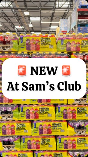 💥NEW SUMMER EXCLUSIVE💥 POWERADE XTRA SOUR Variety Pack just dropped @samsclub and it’s bringing the FLAVOR and the FUEL💧 You get 24 bottles (20 oz each!) packed with 50% more electrolytes than the leading sports drink 💪 and powered by the ION4 system to help replenish everything you lose while sweating it out this summer 🌞💦 PLUS it’s loaded with vitamins B3, B6 & B12 to help keep you going ⚡ Comment “SOUR” and I’ll send you the link! Flavors include: 🍇 Grape Shocker 🍑 Peach Pucker 🍒 Che