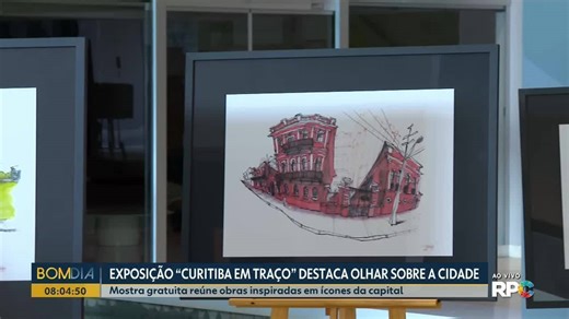 Exposição Curitiba em Traço destaca diferentes olhares sobre a cidade