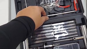 Tire Repair Kit - 68pcs Heavy Duty Tire Plug Kit, Universal Tire Repair Tools to Fix Punctures and Plug Flats Patch Kit for Car, Motorcycle, Tractor, SUV, Truck, Tire Puncture Repair Kit