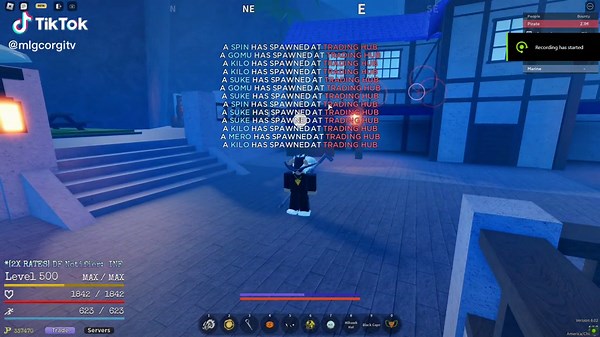 Trading huh fruit spawns #gpo #gpotiktok #grandpiece #fyp