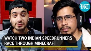 Watch two Indian speed runners race through Minecraft