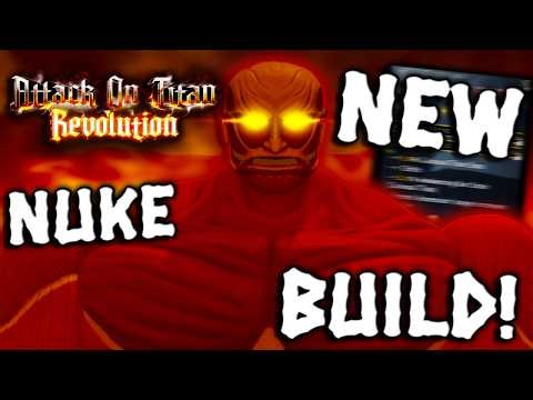 AOT Revolution BEST UPDATE 4 COLOSSAL Titan SHIFTER BUILD! (NUKE!)