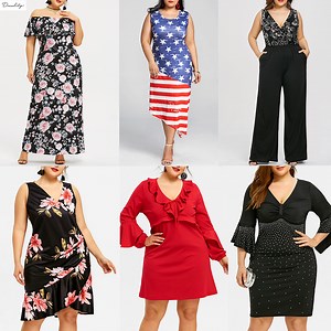 Chic Dresses From $18.97. #FreeShipping & New Arrival! 💞-8% OFF With Code: FB2018A💞 Shop Now: http://fshion.me/wDfqnh | Dresslily Plus Size