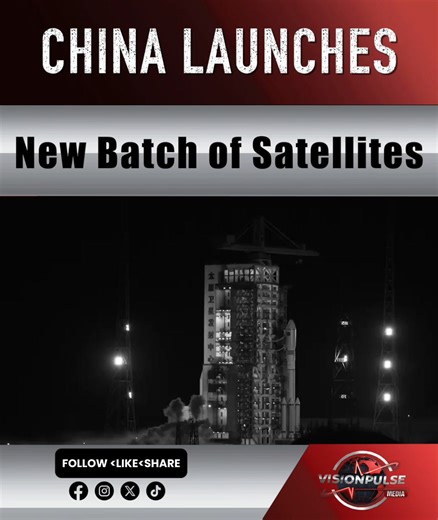 China has successfully sent the 15th batch of low-orbit satellites into space this morning, further expanding its advanced Spacesail Constellation network. Another big leap in space technology! #ChinaSpace #SatelliteLaunch #SpaceSailConstellation #Aerospace #TechProgress | Vision Pulse Media