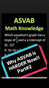 🚨 ASVAB Math Questions 2026!! #asvab #maths #testprep