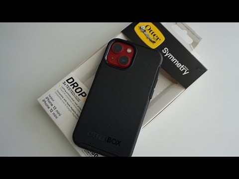 Otterbox Symmetry for iPhone 13 Mini & iPhone 12 Mini: Fantastic Slim & Sturdy Case (Unboxing in 4K)