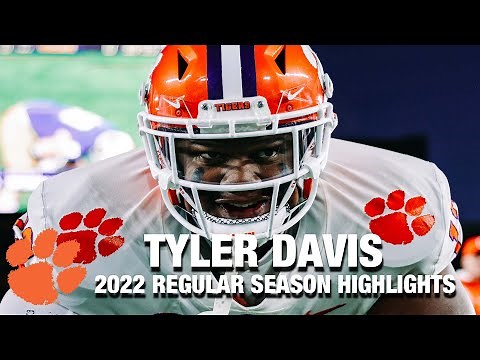 Tyler Davis 2022 Regular Season Highlights | Clemson DL