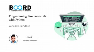Variables in Python, Assigning Values to Multiple Variables, Output Variable