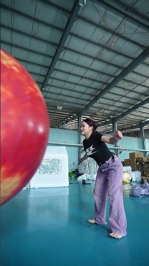 Watch This Crazy Giant Ball Challenge!