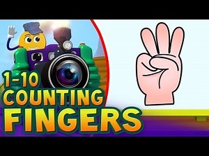 Finger Counting Train for Toddlers 1-10 | PicTrain™