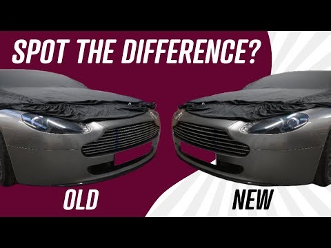 Aston Martin Vantage 8 to 6 slat grille Conversion Kit