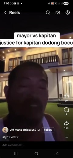 12K views · 101 reactions | Panawagan sa pnp anti crime ng degos davao.del sur paki holihin ninyo ito sa pagkamatay kapitan sa inyong nasasakupan dahil ito ay malinaw na pagbabanta.at nangyare basi sa kanyang banta. | Jovi Malinis | Facebook