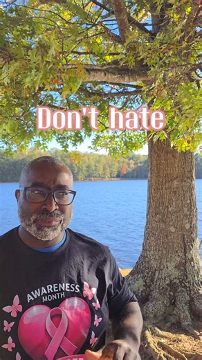 Don't hate, create love #Godislovebeloved #TestimonyTony #MinTonyThomas | Testimony Tony
